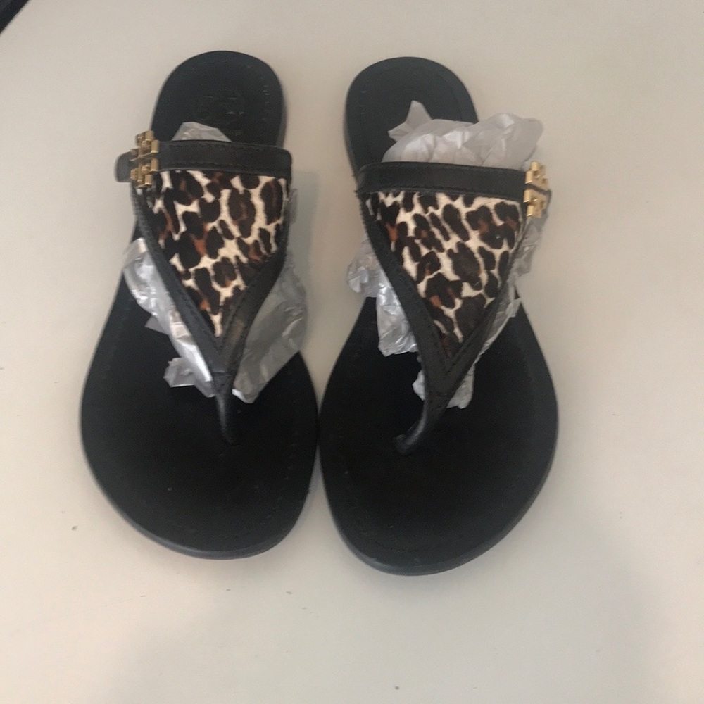 GUC Tory Burch Leopard Sandals❤️💕💕